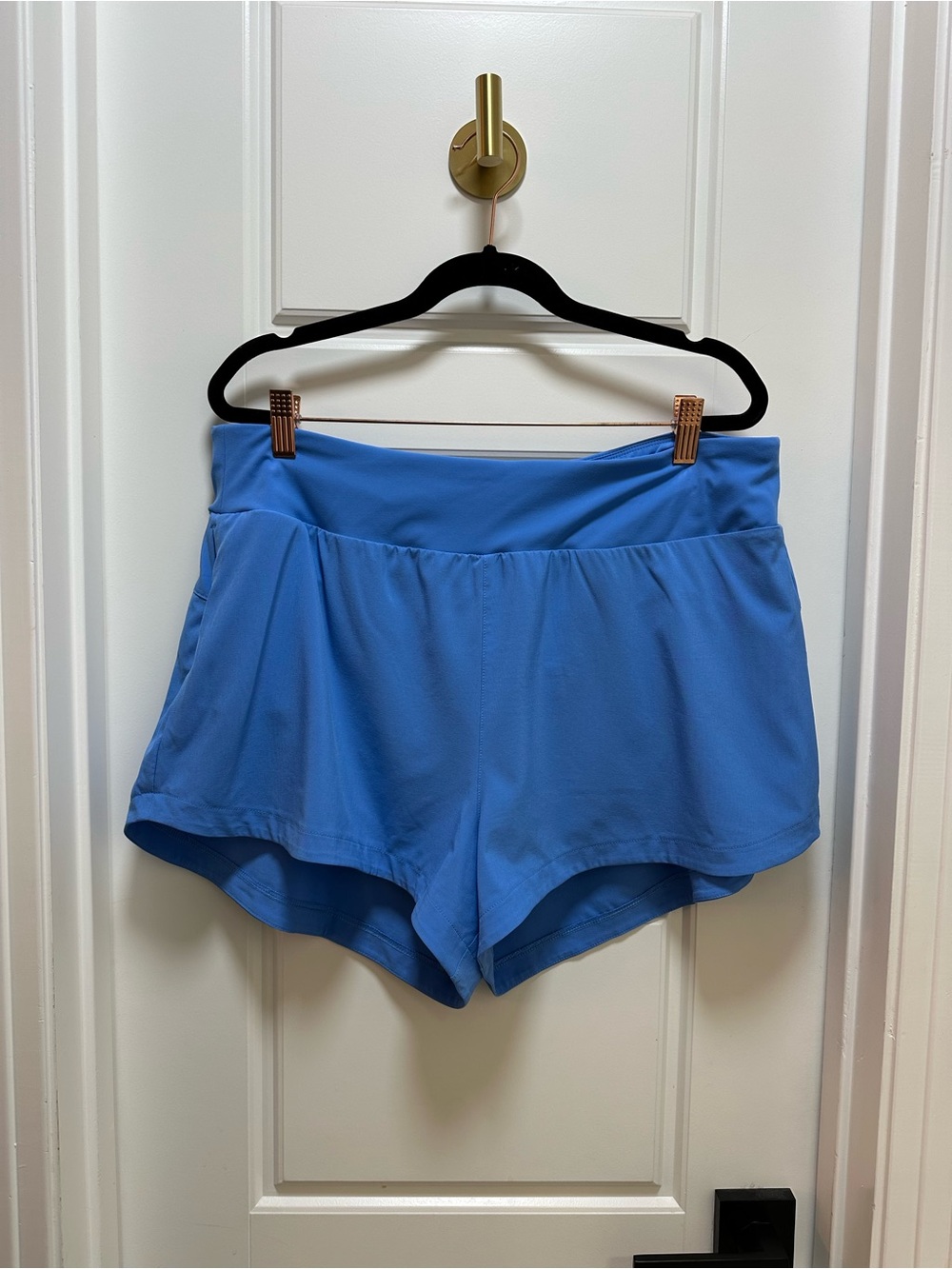 Free Fly Women’s Breeze Active Shorts 3” Blue XL